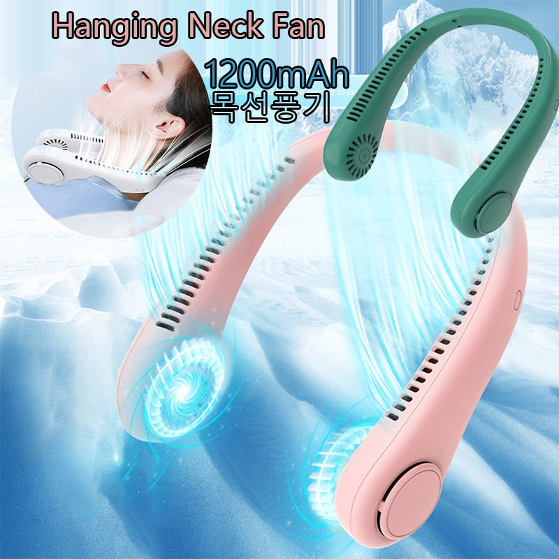 USB Rechargeable Neck Fan