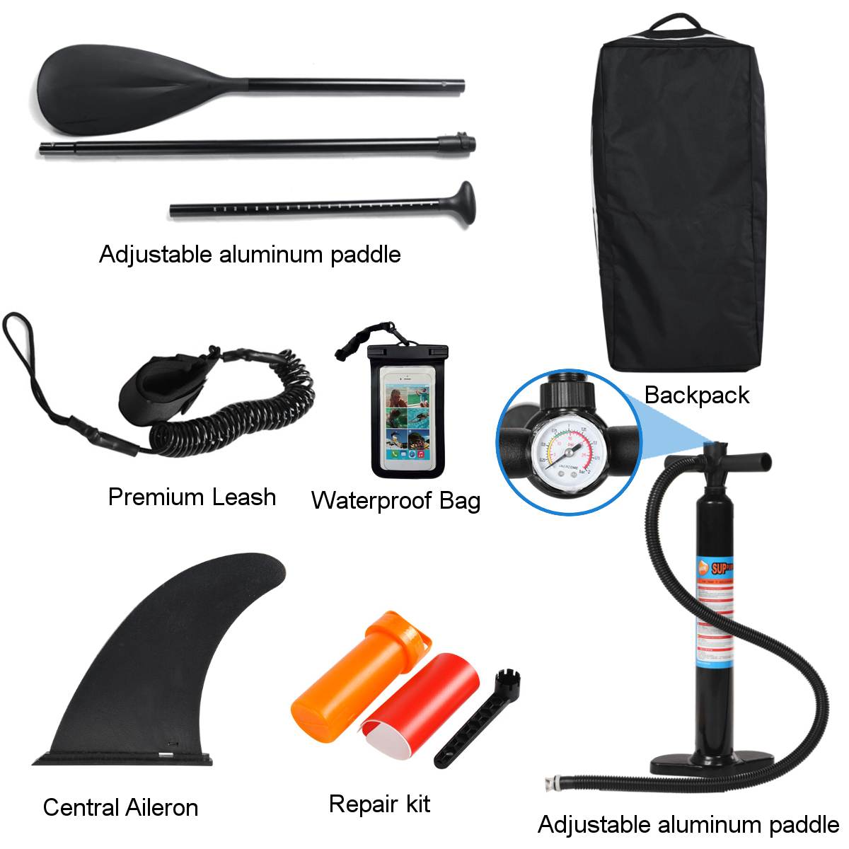 Inflatable Stand Up Paddle Board Kit