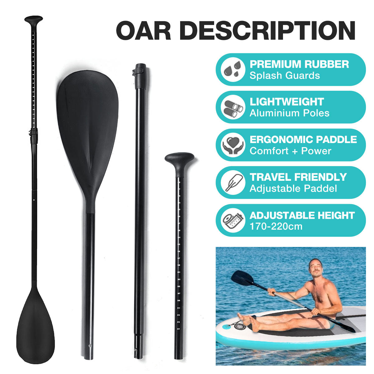 Inflatable Stand Up Paddle Board Kit