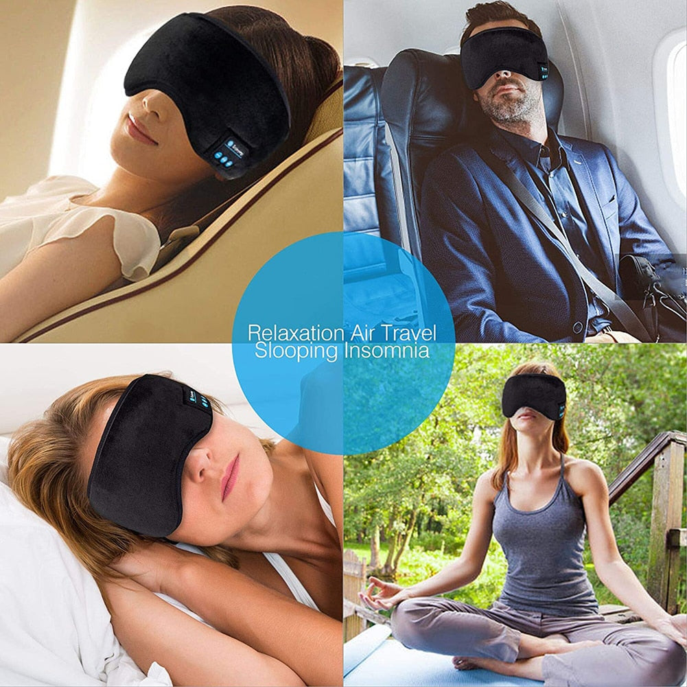 Wireless Bluetooth-Compatible Sleep Mask