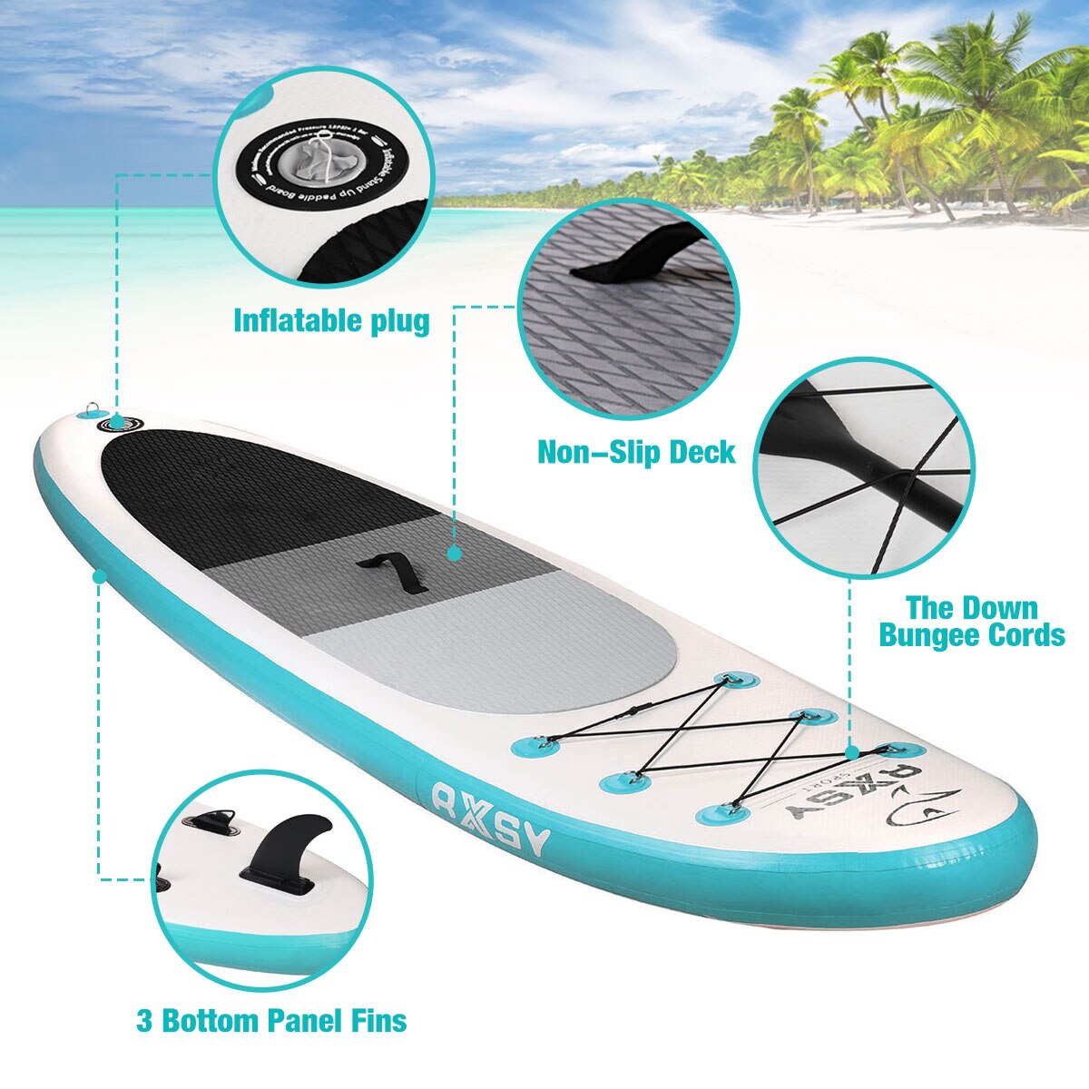 Inflatable Stand Up Paddle Board Kit