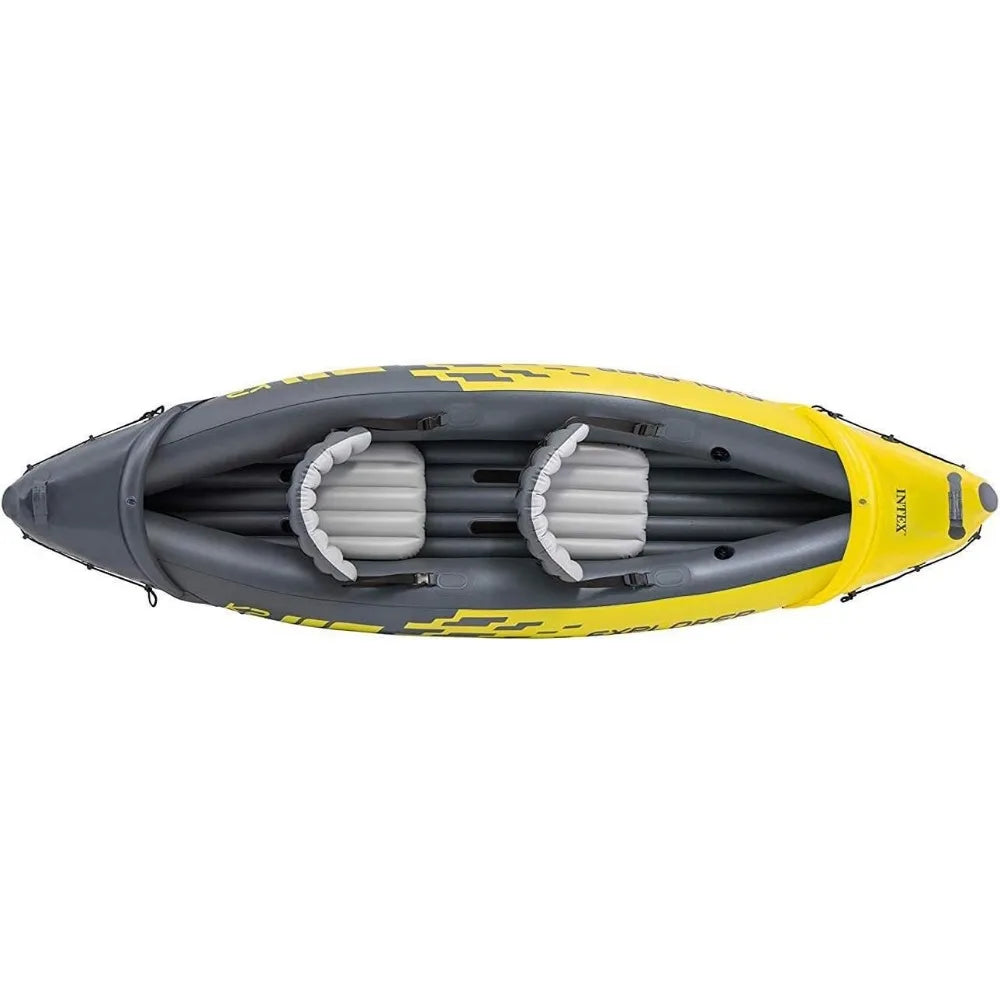 2 Person Inflatable Kayak Set