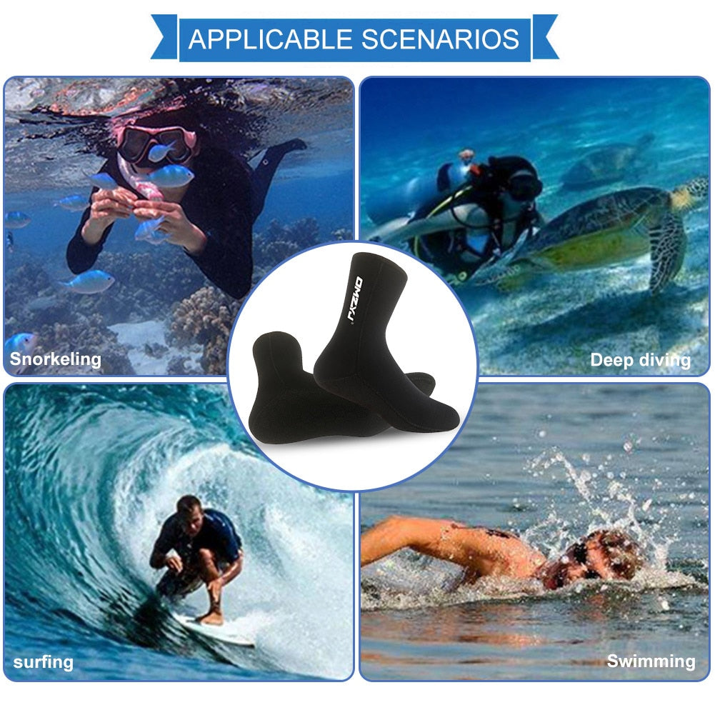 5mm Neoprene Dive Socks