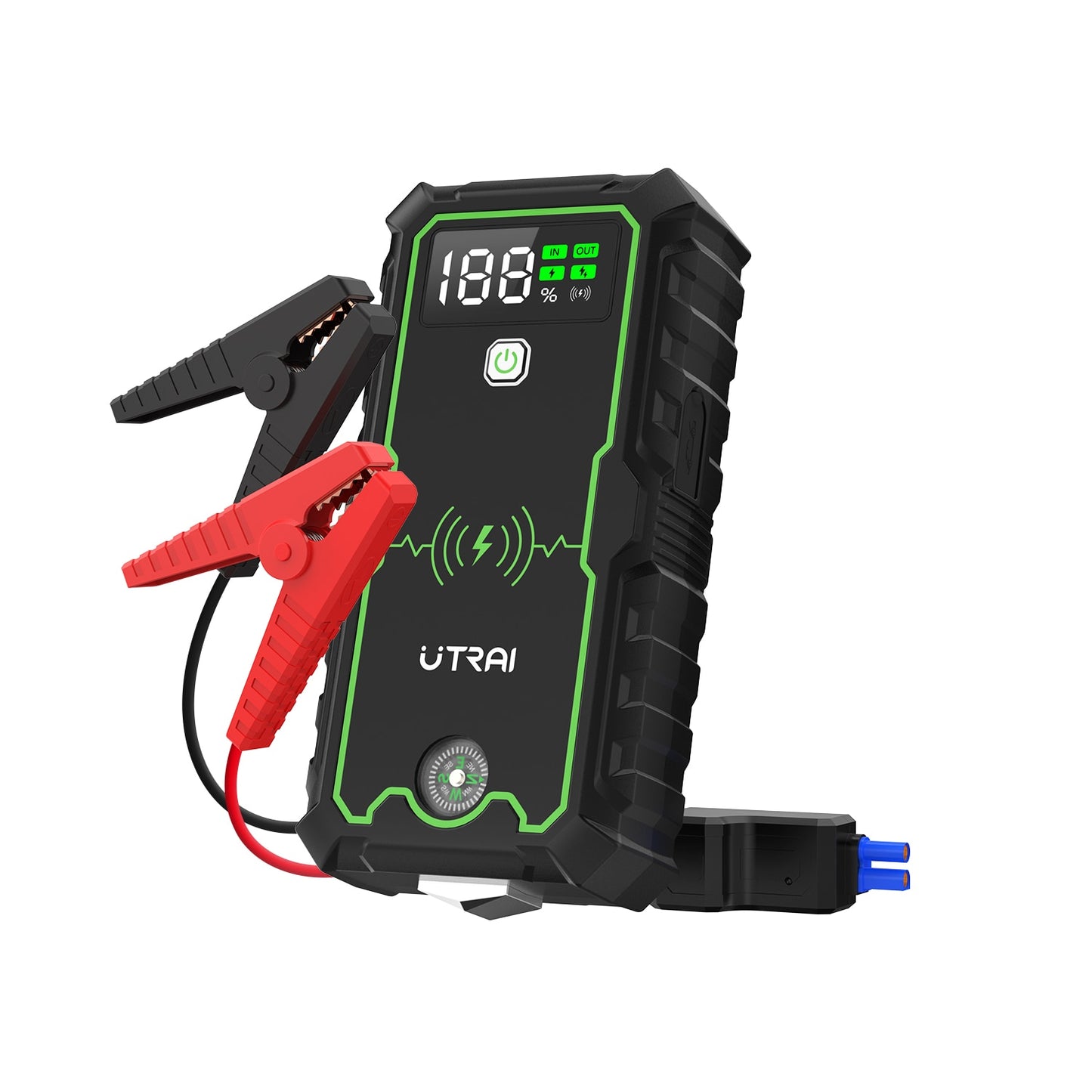 3-in-1 Jump Starter, Charger, LED Light Kit