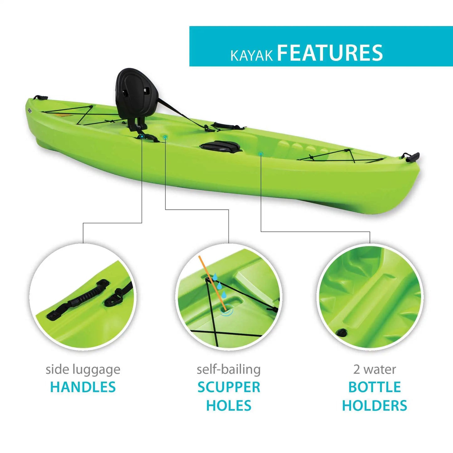 10 ft Sit-On-Top Kayak