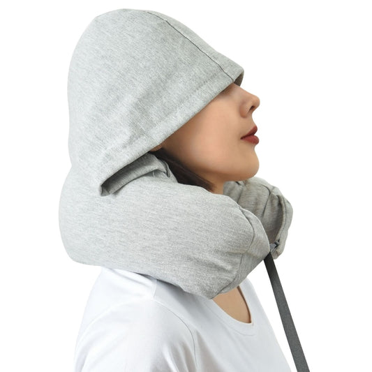 Travel Pillow with Hood