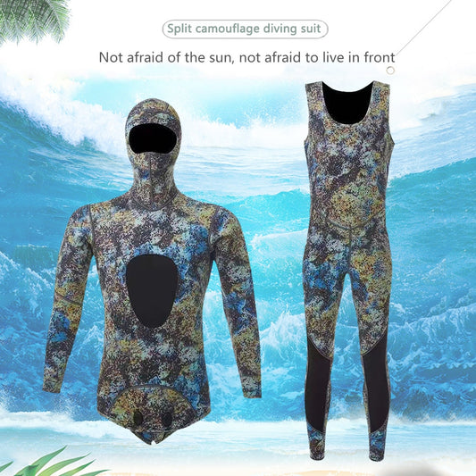 2 Piece Wetsuit Set - 1.5mm-3mm