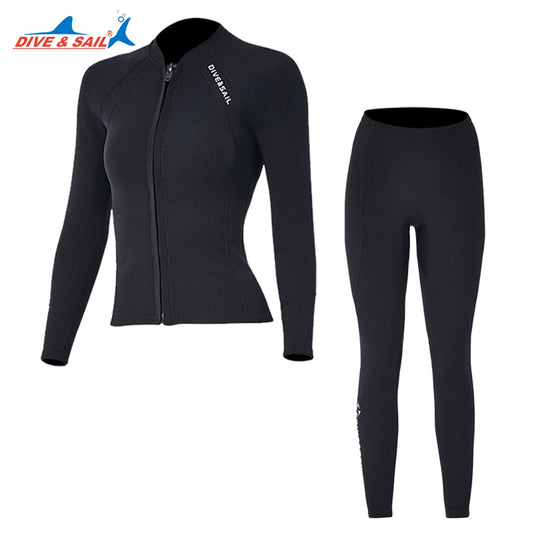 2mm Neoprene Wetsuit - 2 piece set